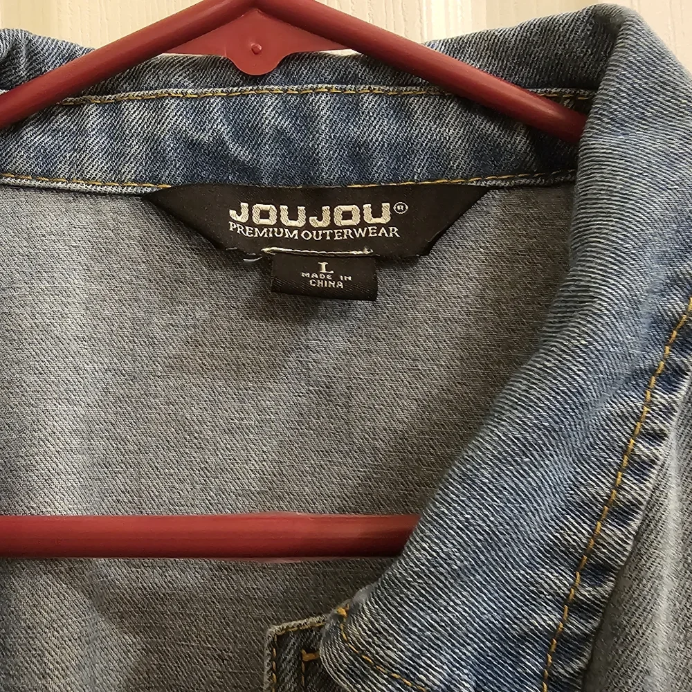 Women's Blue Jean Shirt - Picture 2 of 2